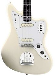 Retro-rock elektrische gitaar Fender Made in Japan Traditional II 60s Jaguar (RW) - Olympic white