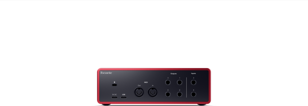 Focusrite Scarlett 4i4 G4 - USB audio-interface - Variation 4